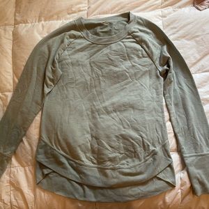 Light Green Long Sleeve shirt